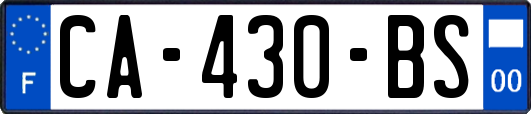 CA-430-BS