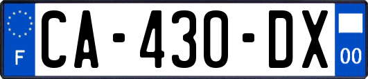 CA-430-DX