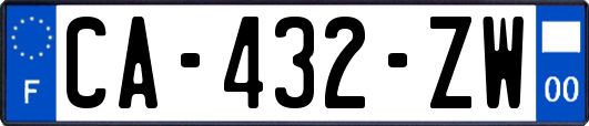 CA-432-ZW