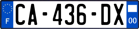 CA-436-DX