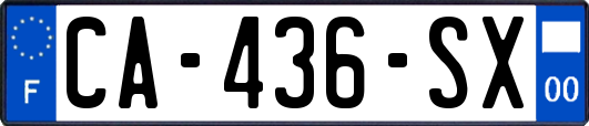 CA-436-SX