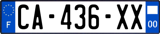 CA-436-XX