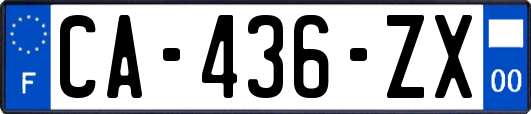 CA-436-ZX