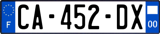 CA-452-DX