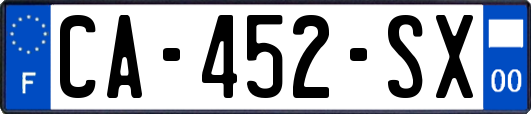 CA-452-SX