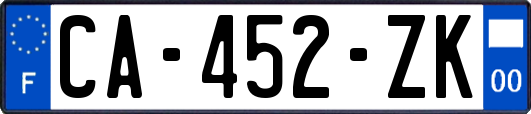 CA-452-ZK