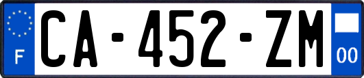 CA-452-ZM