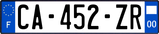 CA-452-ZR