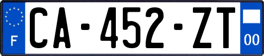 CA-452-ZT