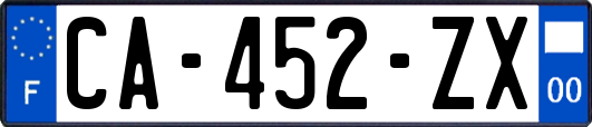 CA-452-ZX