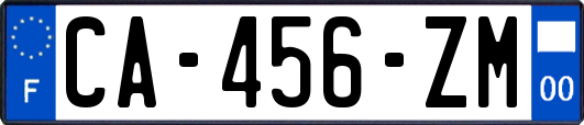 CA-456-ZM