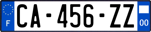 CA-456-ZZ