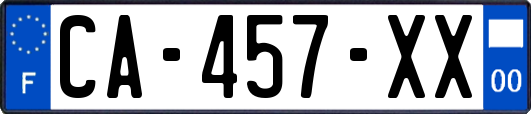 CA-457-XX