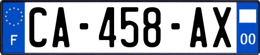 CA-458-AX