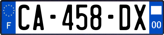 CA-458-DX