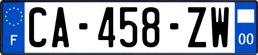 CA-458-ZW