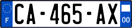 CA-465-AX