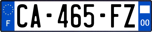 CA-465-FZ