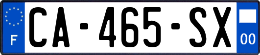 CA-465-SX