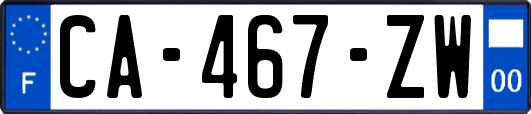 CA-467-ZW