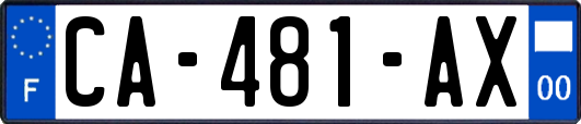 CA-481-AX