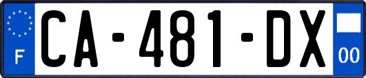 CA-481-DX