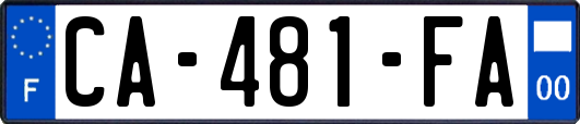 CA-481-FA