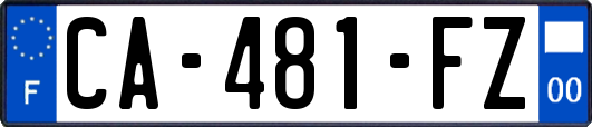 CA-481-FZ