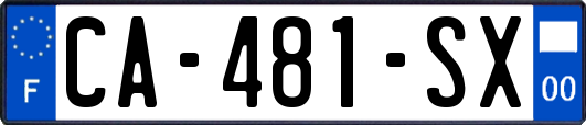 CA-481-SX