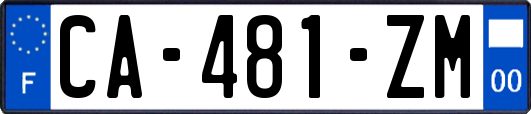 CA-481-ZM