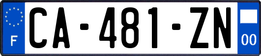 CA-481-ZN