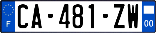 CA-481-ZW