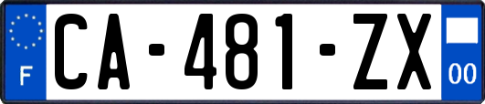 CA-481-ZX