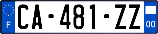 CA-481-ZZ