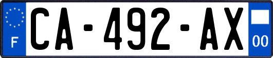 CA-492-AX