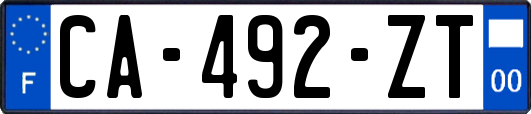 CA-492-ZT