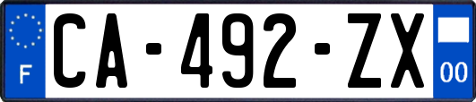 CA-492-ZX