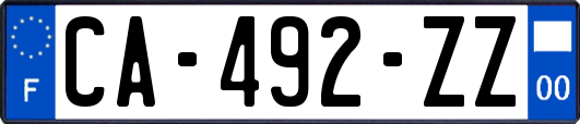 CA-492-ZZ