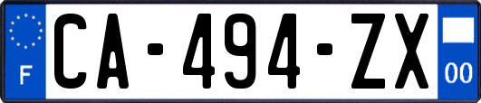 CA-494-ZX