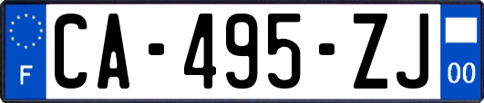 CA-495-ZJ