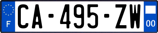 CA-495-ZW