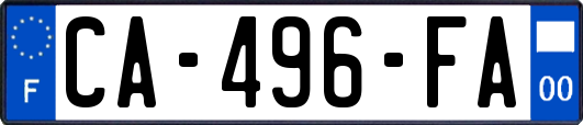 CA-496-FA