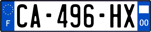 CA-496-HX