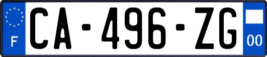 CA-496-ZG