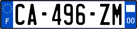 CA-496-ZM