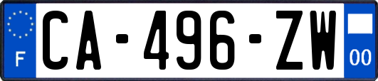 CA-496-ZW