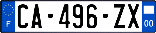 CA-496-ZX