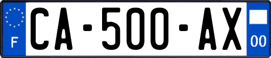 CA-500-AX