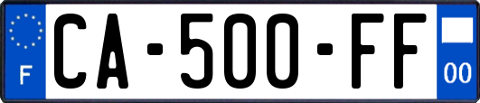 CA-500-FF