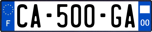 CA-500-GA